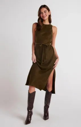 Autumn Olive Tank Slip Dress