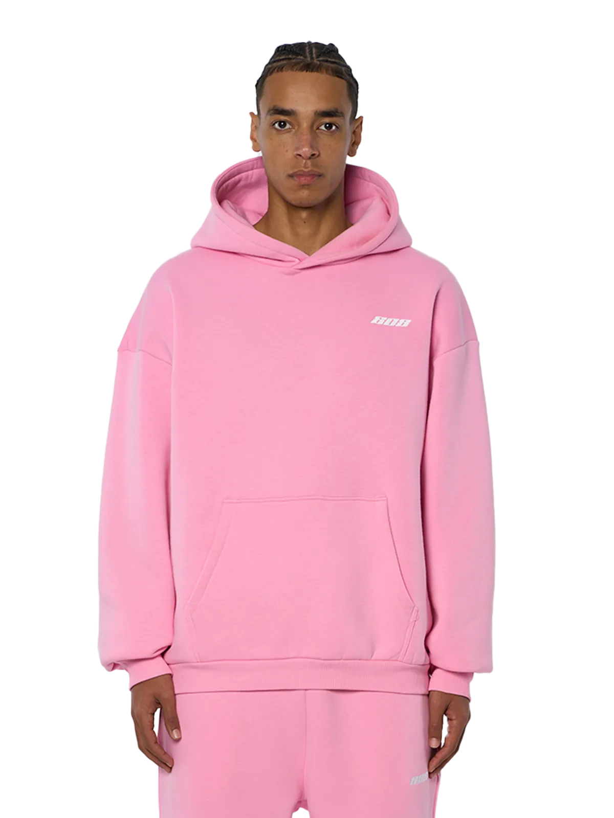 Basic Hoodie Rosa