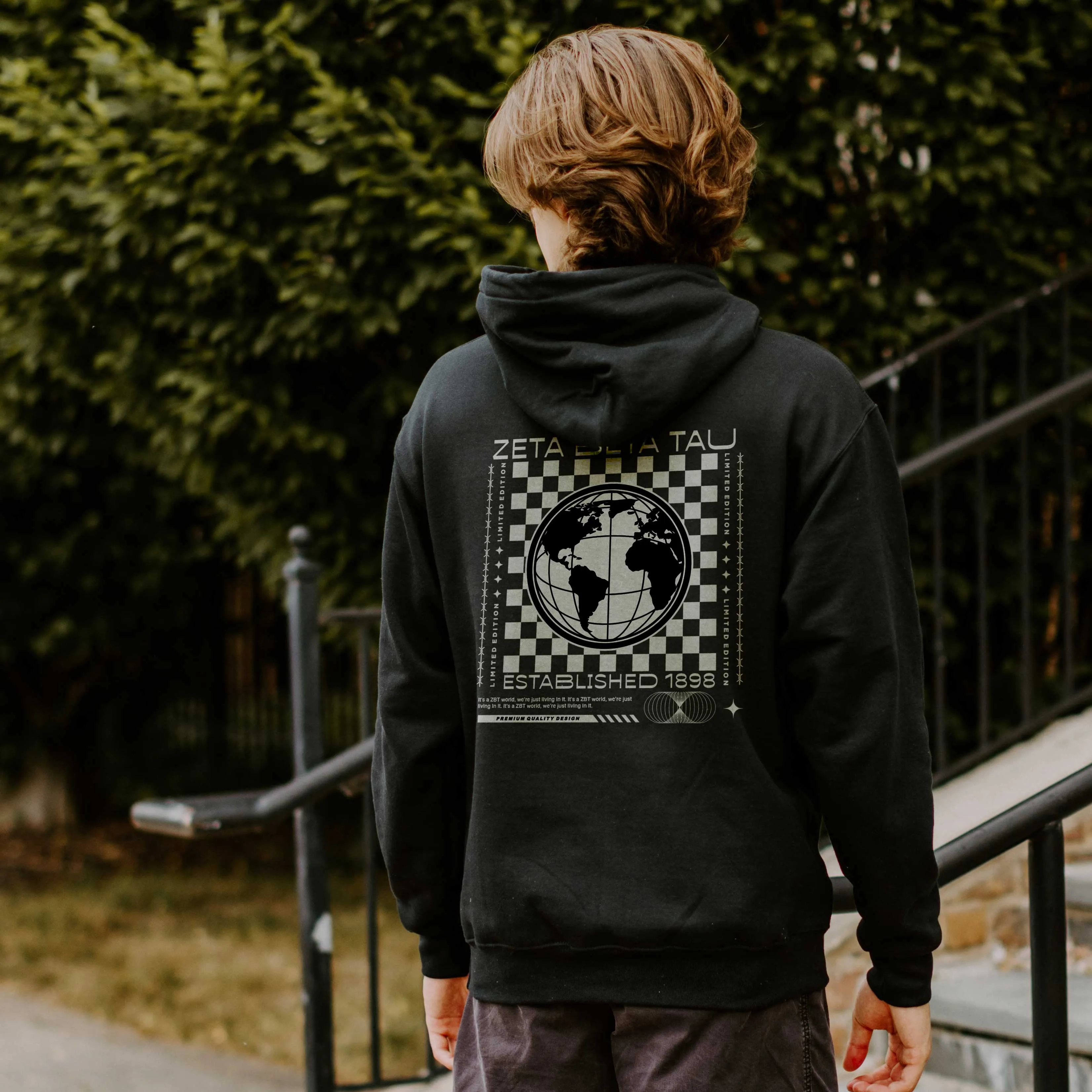 Beta Graphic Streetwear Hoodie