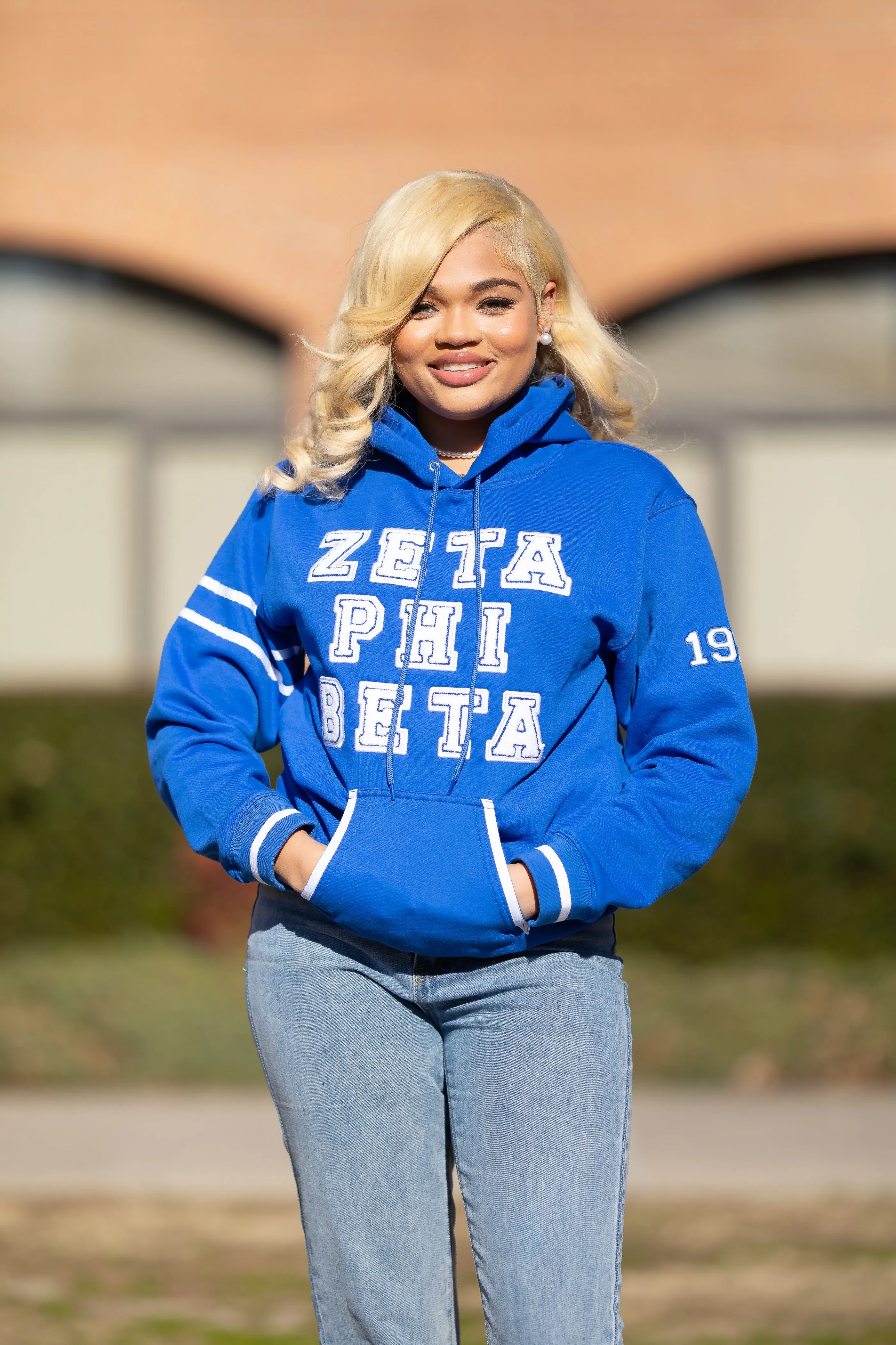 Blue Zeta Phi Beta Hoodie (Unisex)