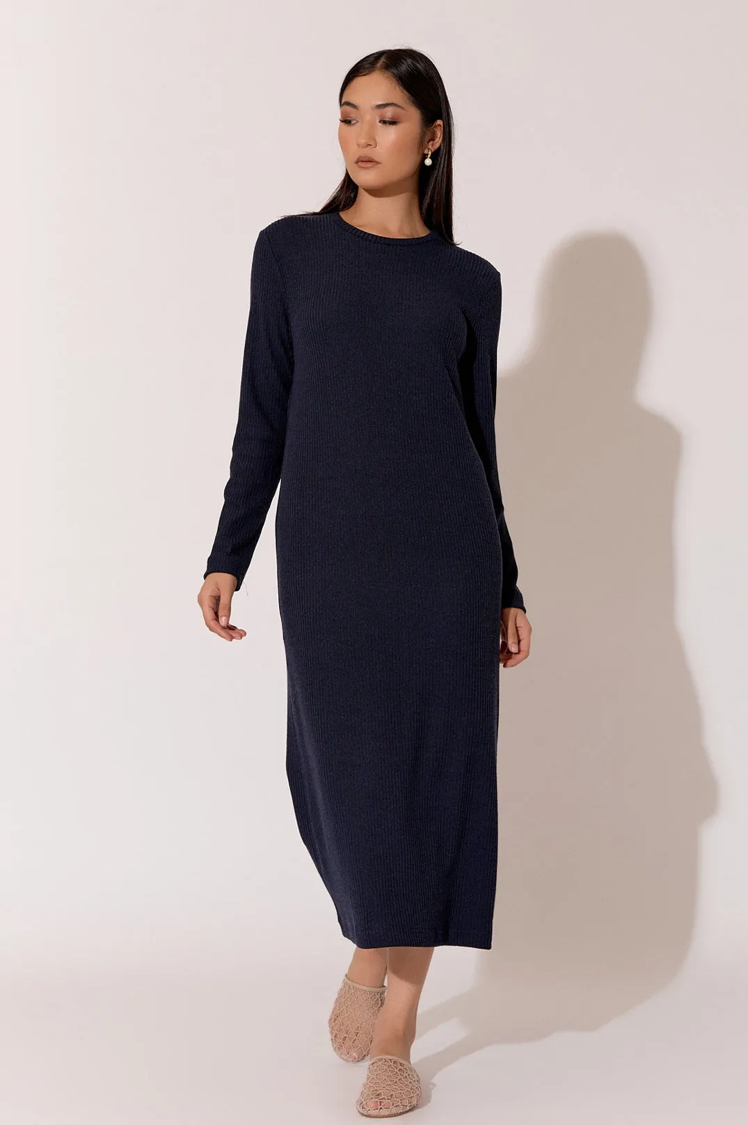 Brielle Knit Dress Navy