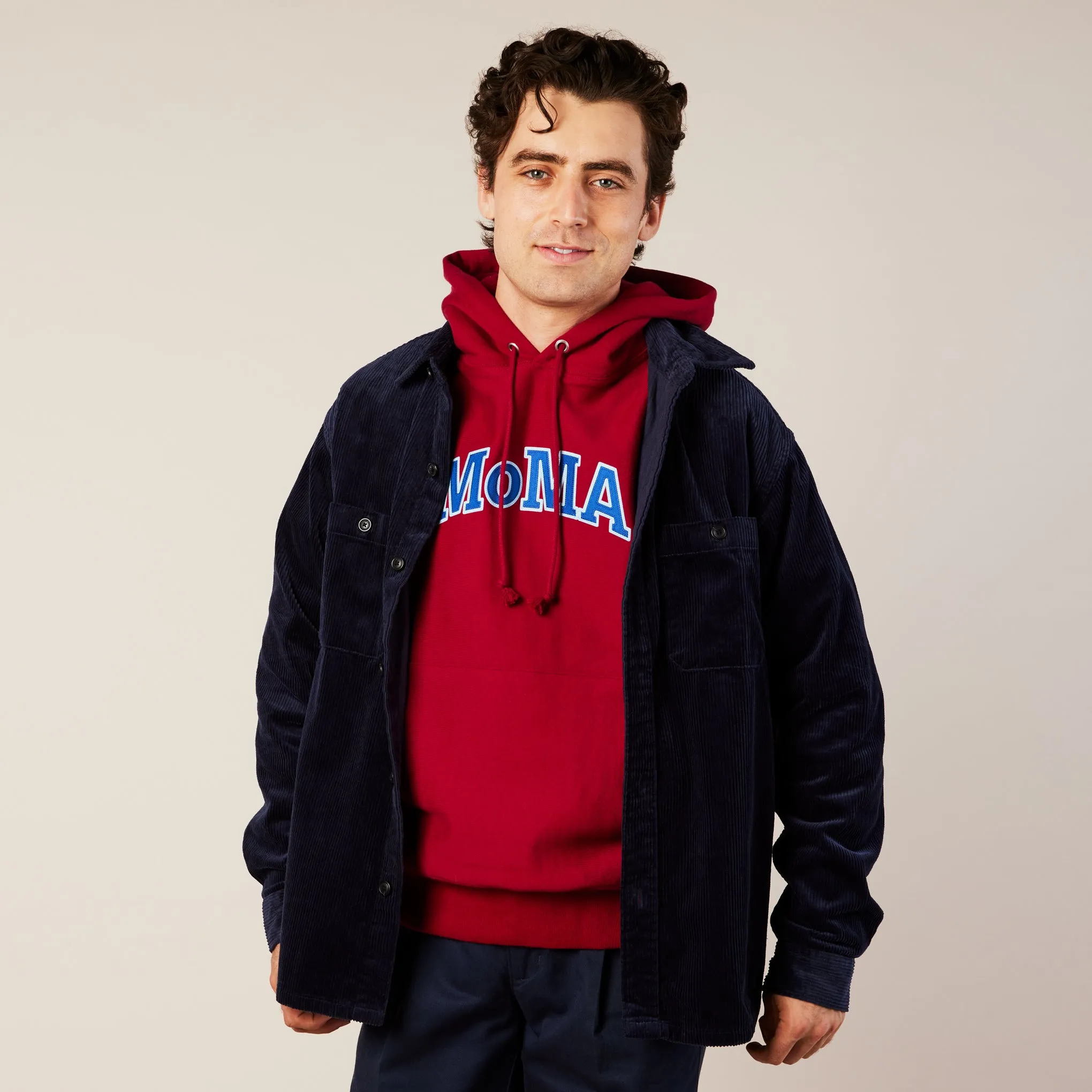 Champion Hoodie - MoMA Edition - Cardinal Red