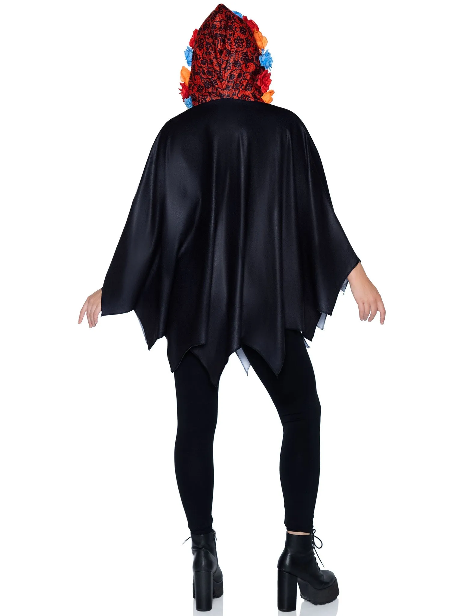 Day of the Dead Poncho Costume