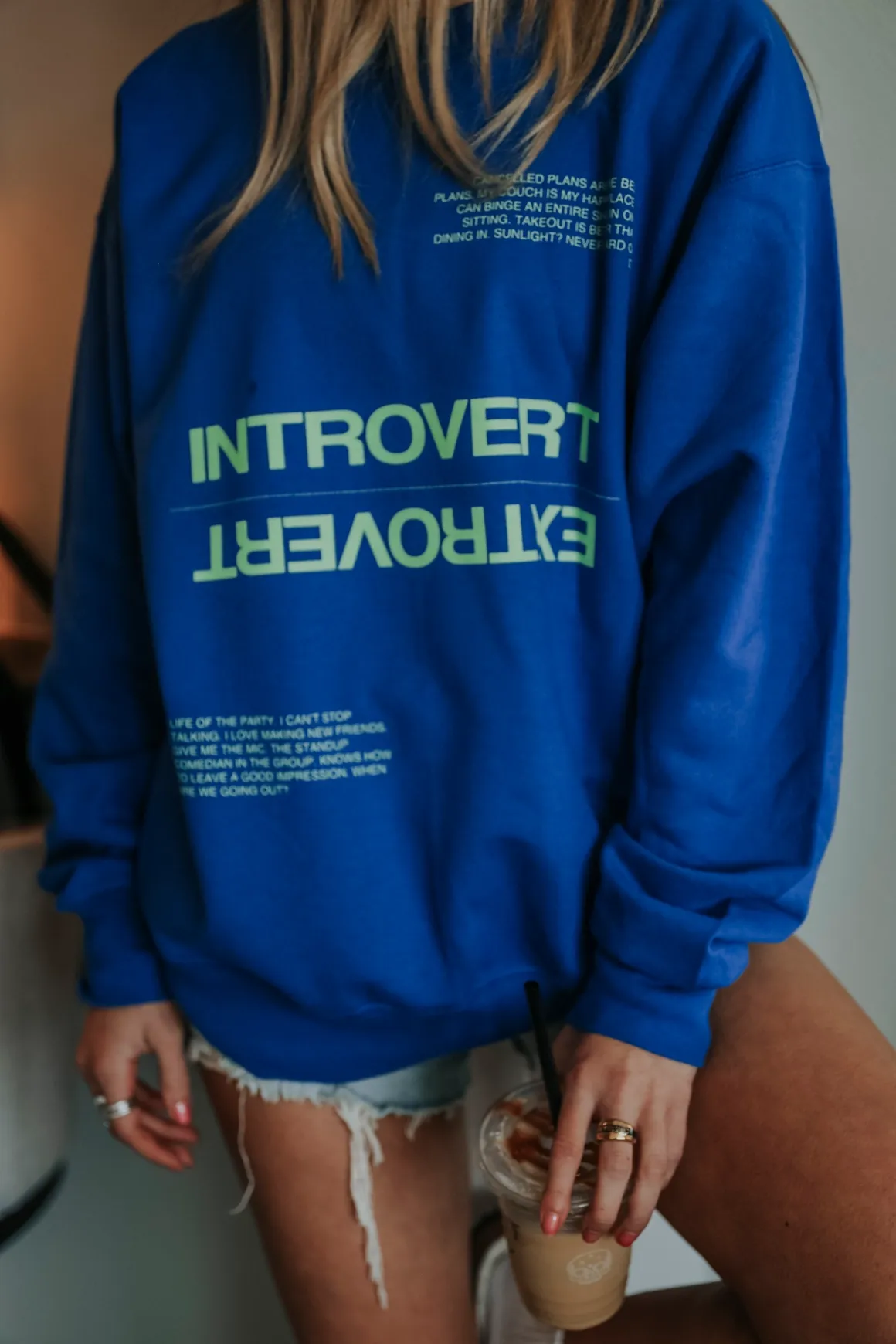 Introvert Extrovert Sweatshirt