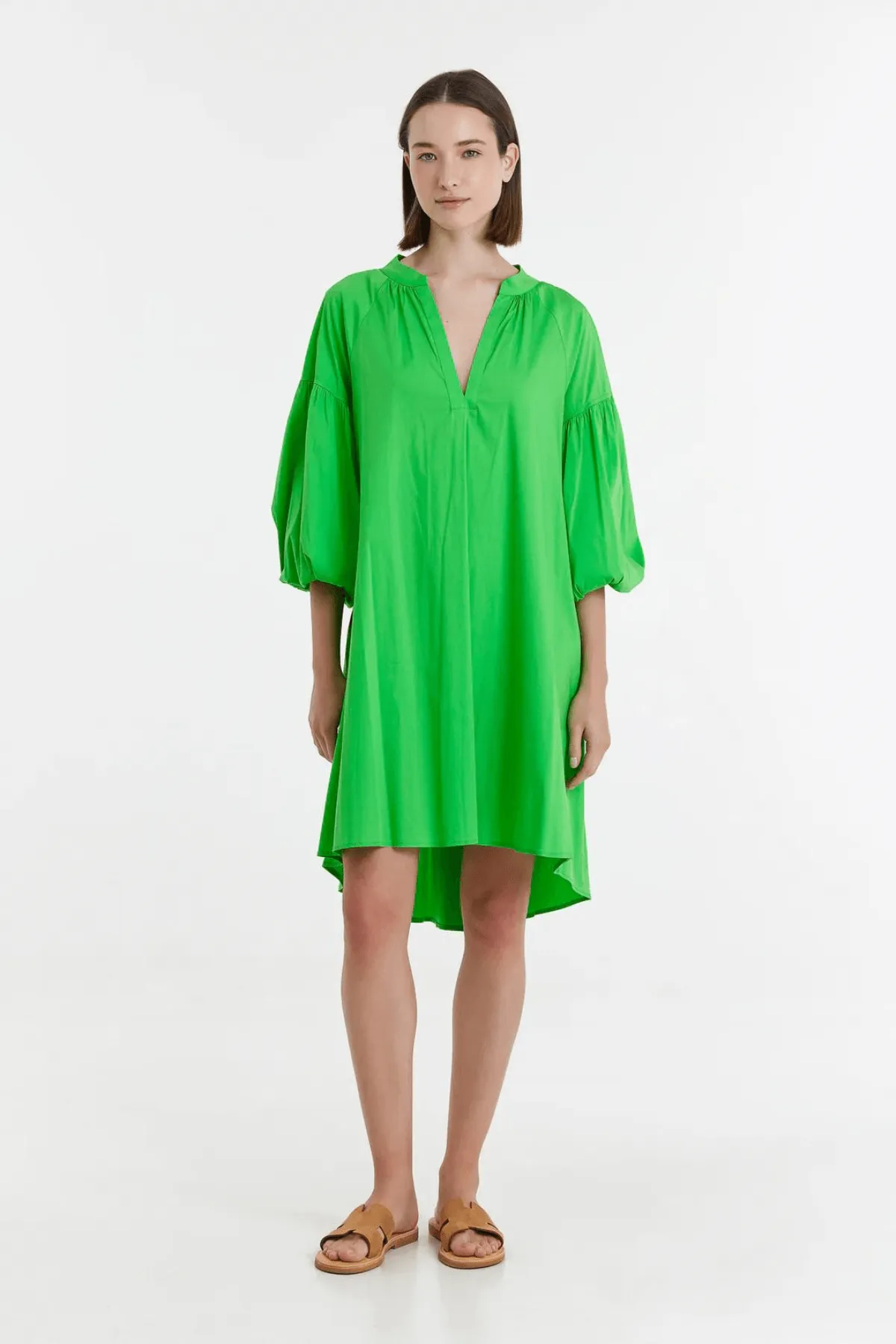 IZOLDI DRESS GREEN