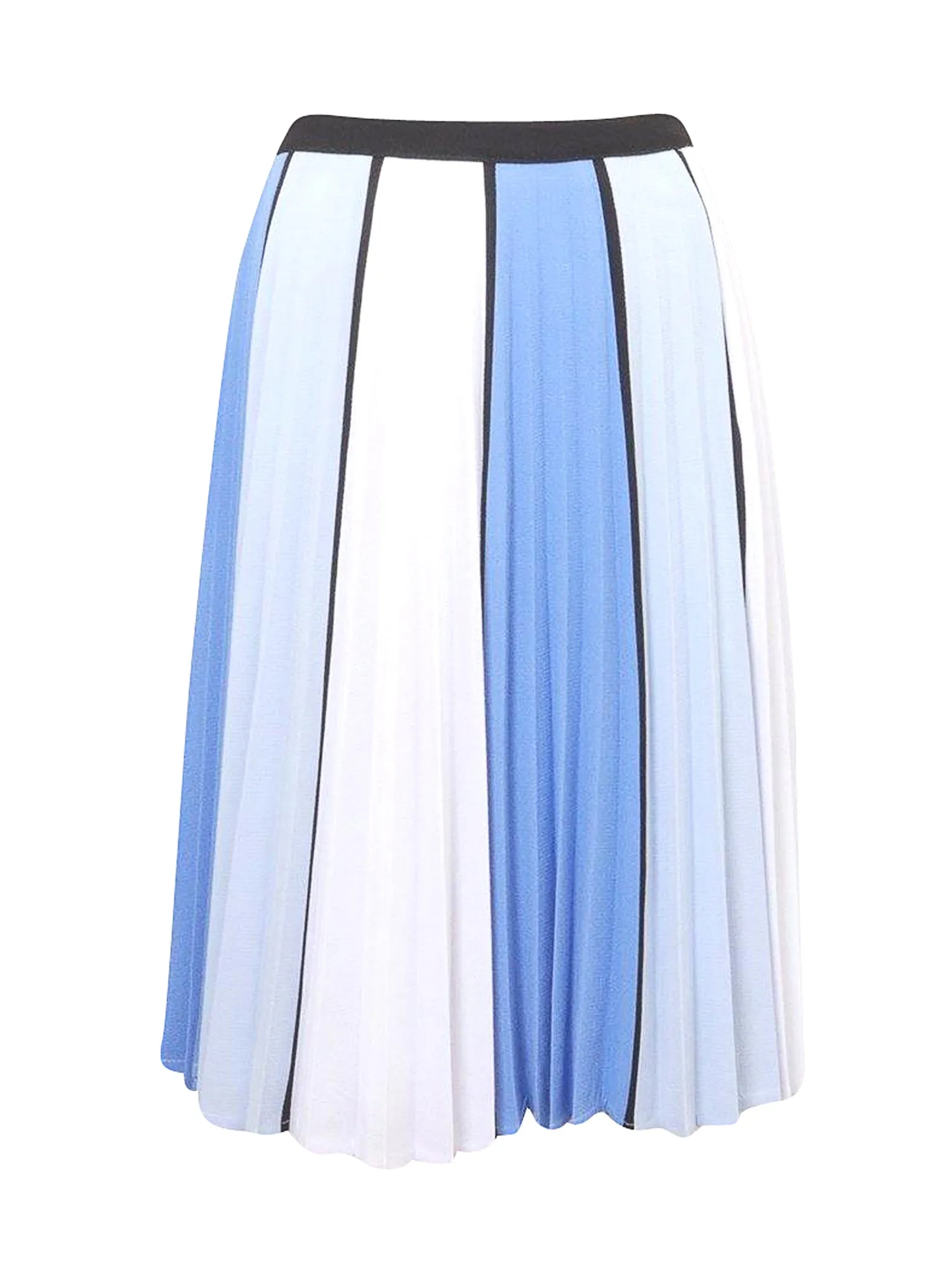 Jamie 3 Tone Accordion Pleat Skirt