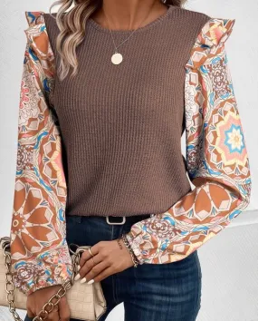 Kimberly patchwork top