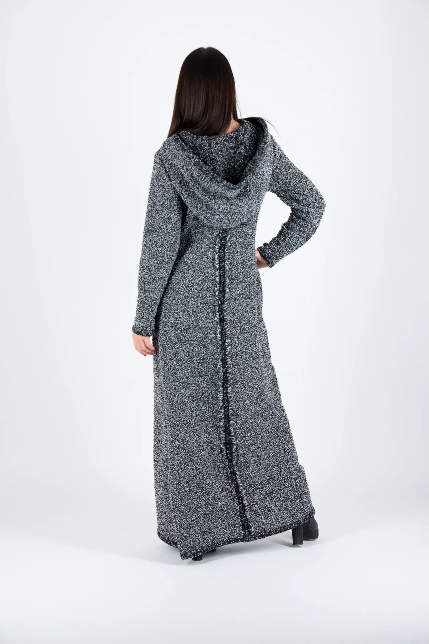 LINDA Hooded Knitted Dress