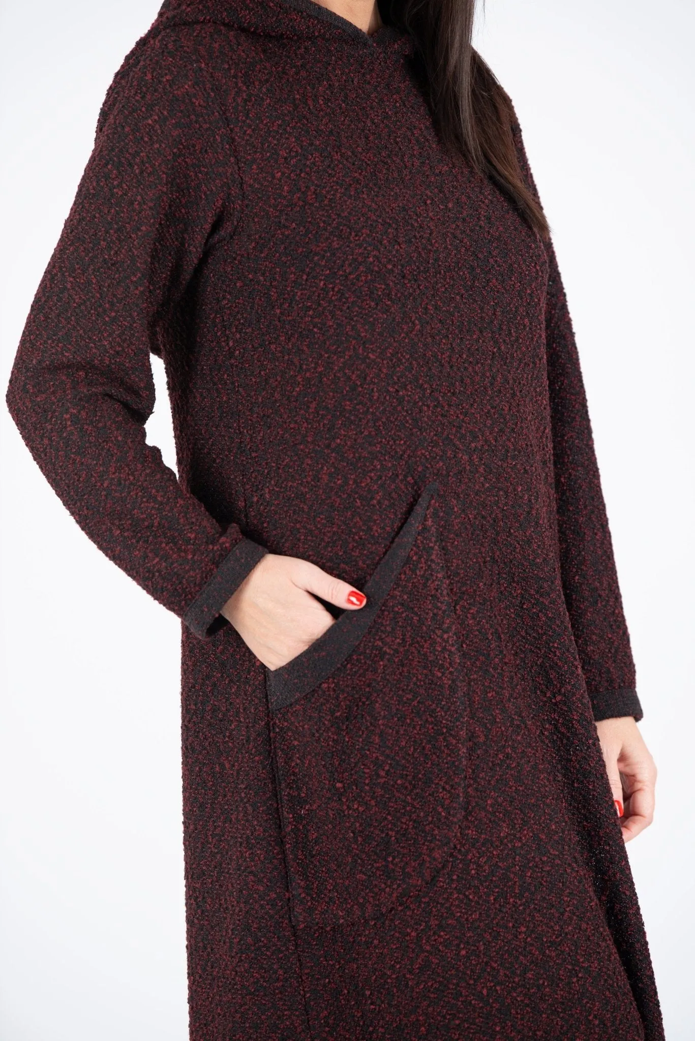 LINDA Hooded Knitted Dress