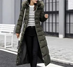 Long Winter Warm Waterproof Overcoat