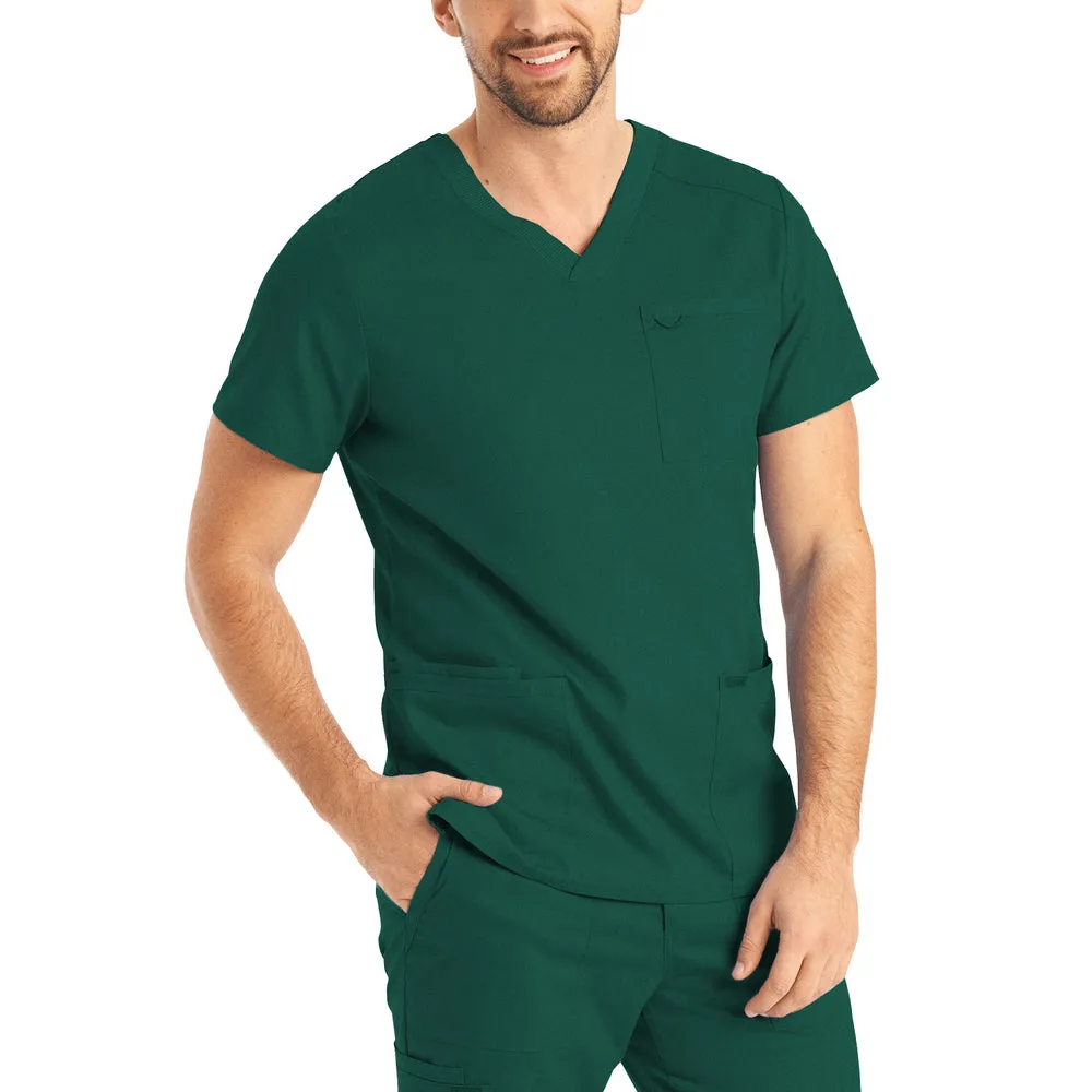 LT109 Men's 4 Pocket V-Neck Scrub Top[