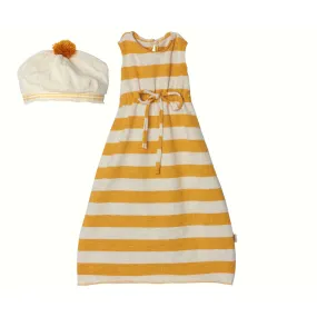 Maileg Yellow Striped Dress - Mega Maxi