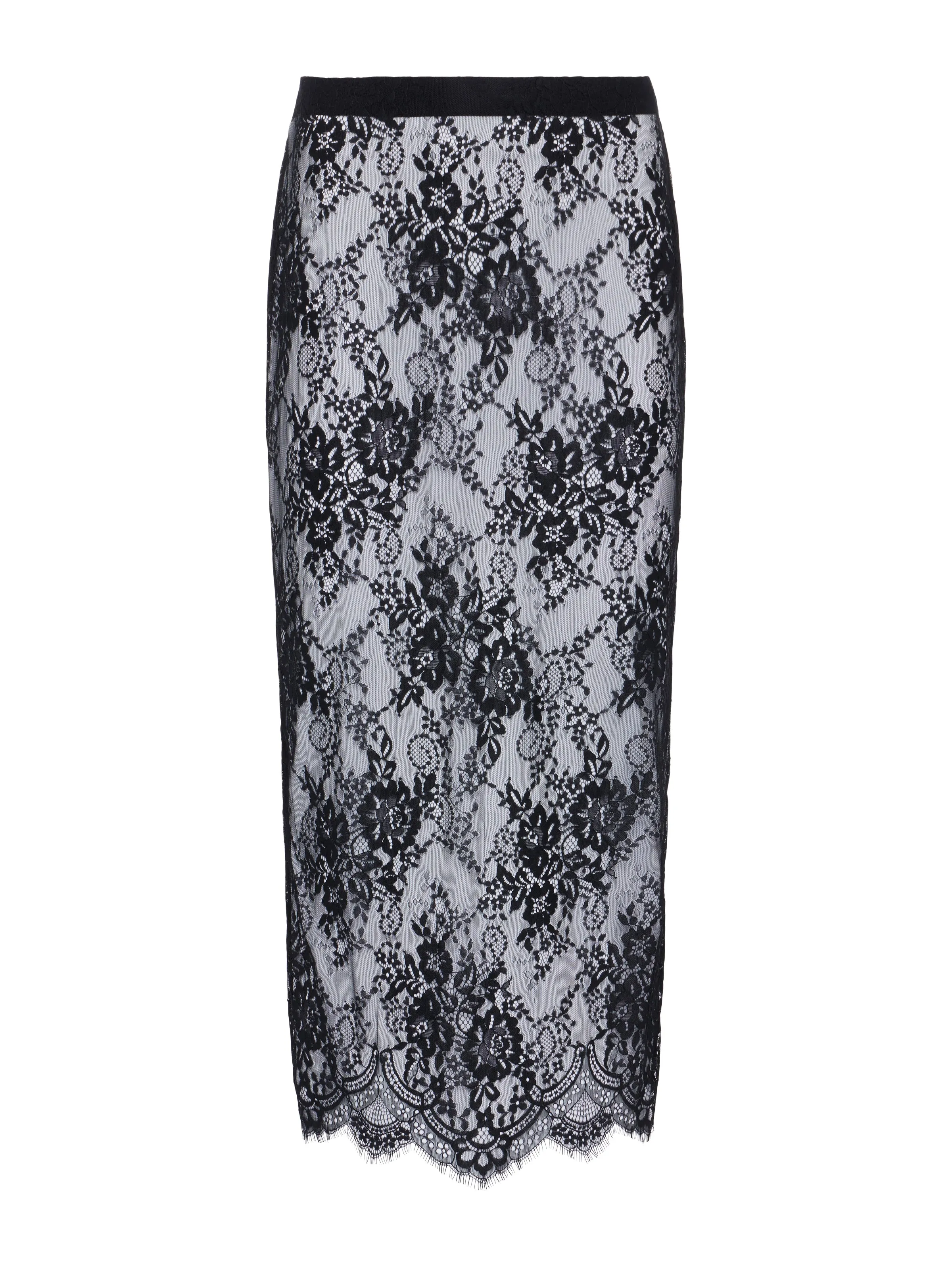 Makena Lace Pencil Skirt