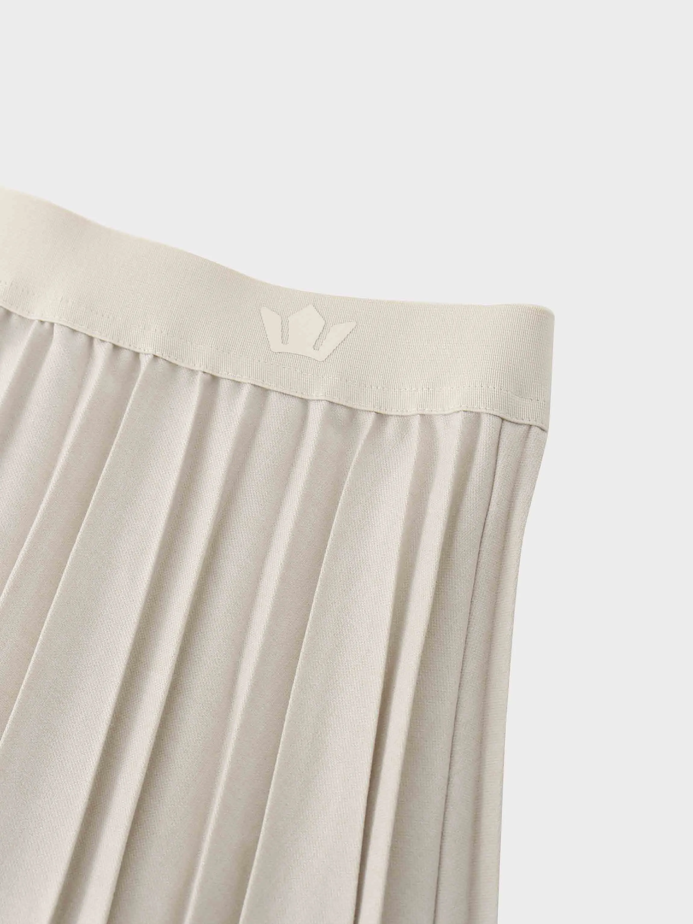 Marni Pleated Skirt-Ivory