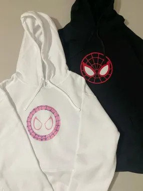 Marvel Spiderman Printed Couples Matching Oversized Hoodie - Pack of 2