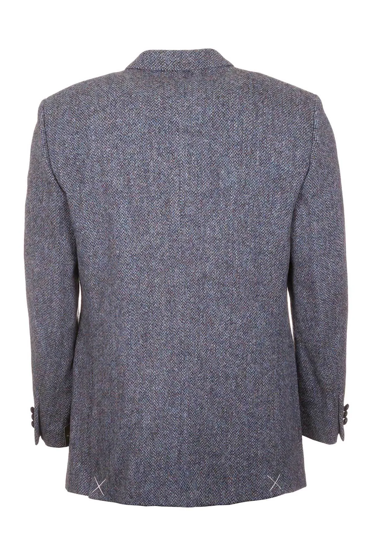 Men's Grey Harris Tweed Jacket - Dalmore