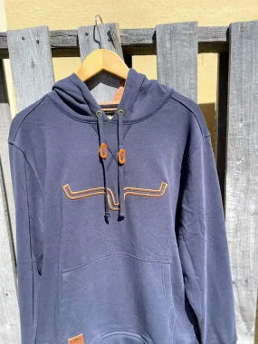 Men's Kimes Ranch Fast Talker Fleece Hoodie In Navy *Closeout*