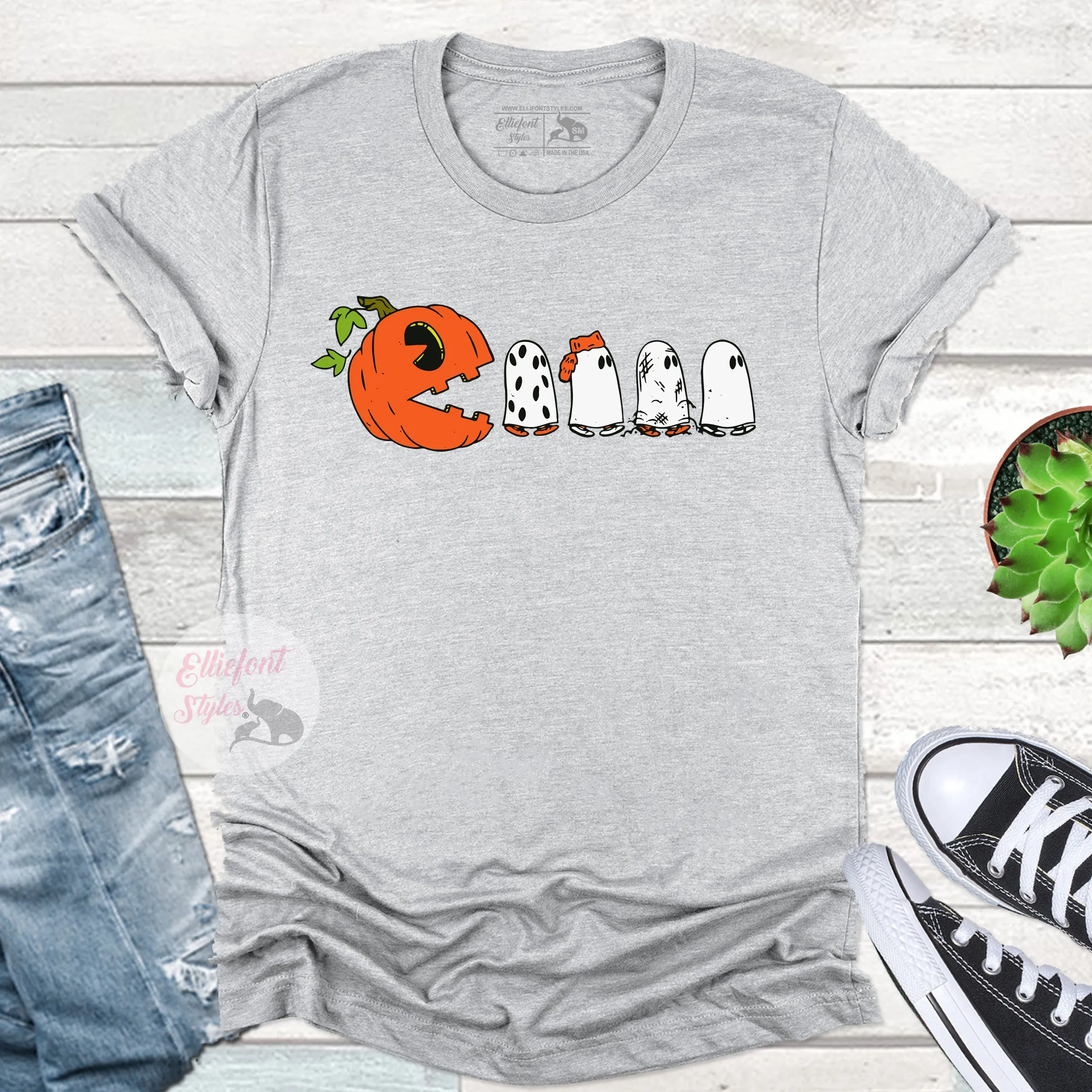 Pacman Ghost Halloween Shirt