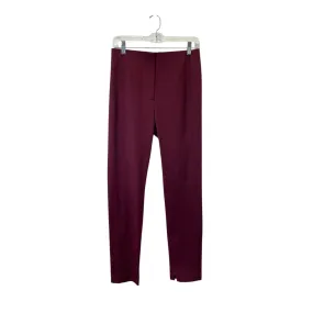 Pants Dress By Ann Taylor In Maroon, Size:4