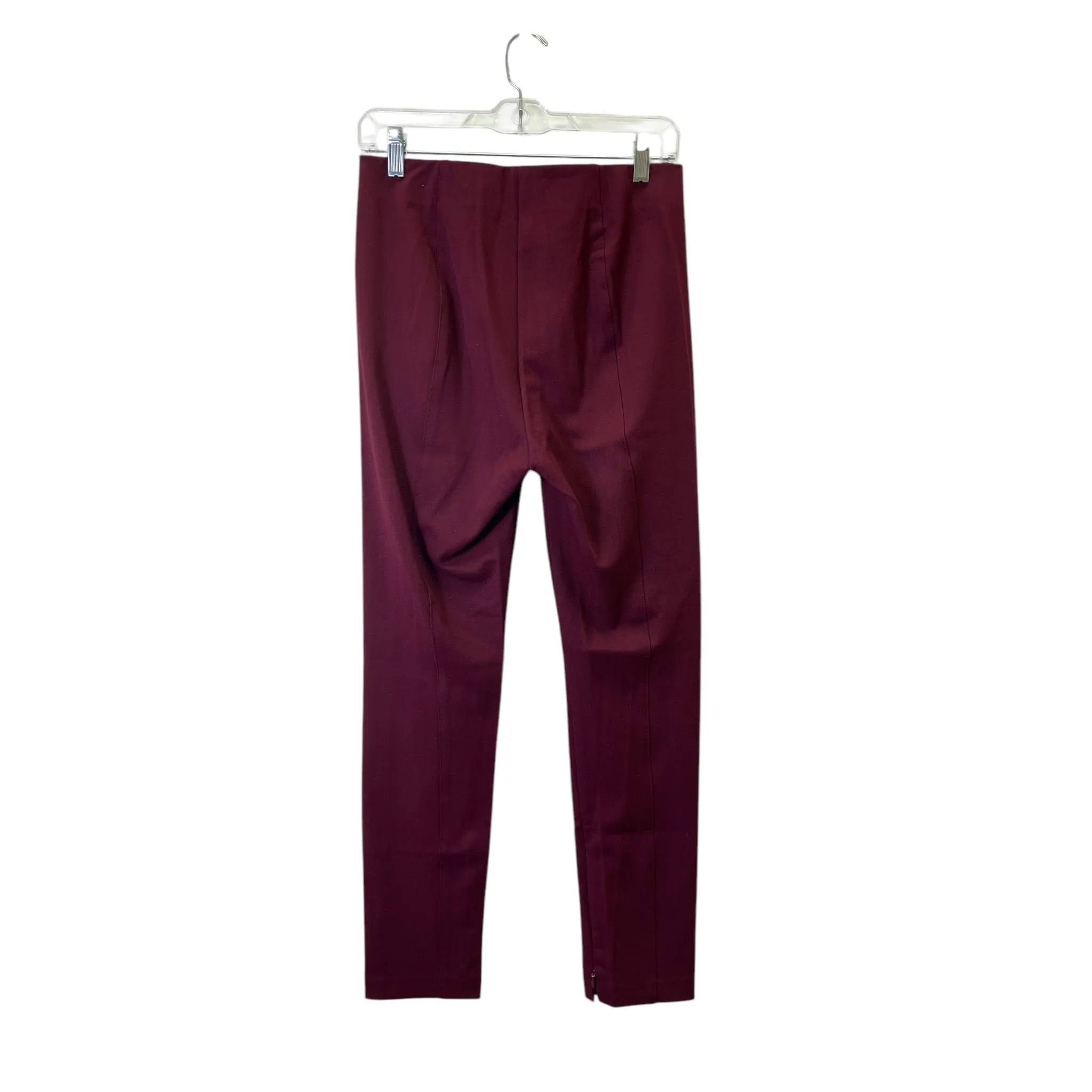 Pants Dress By Ann Taylor In Maroon, Size:4