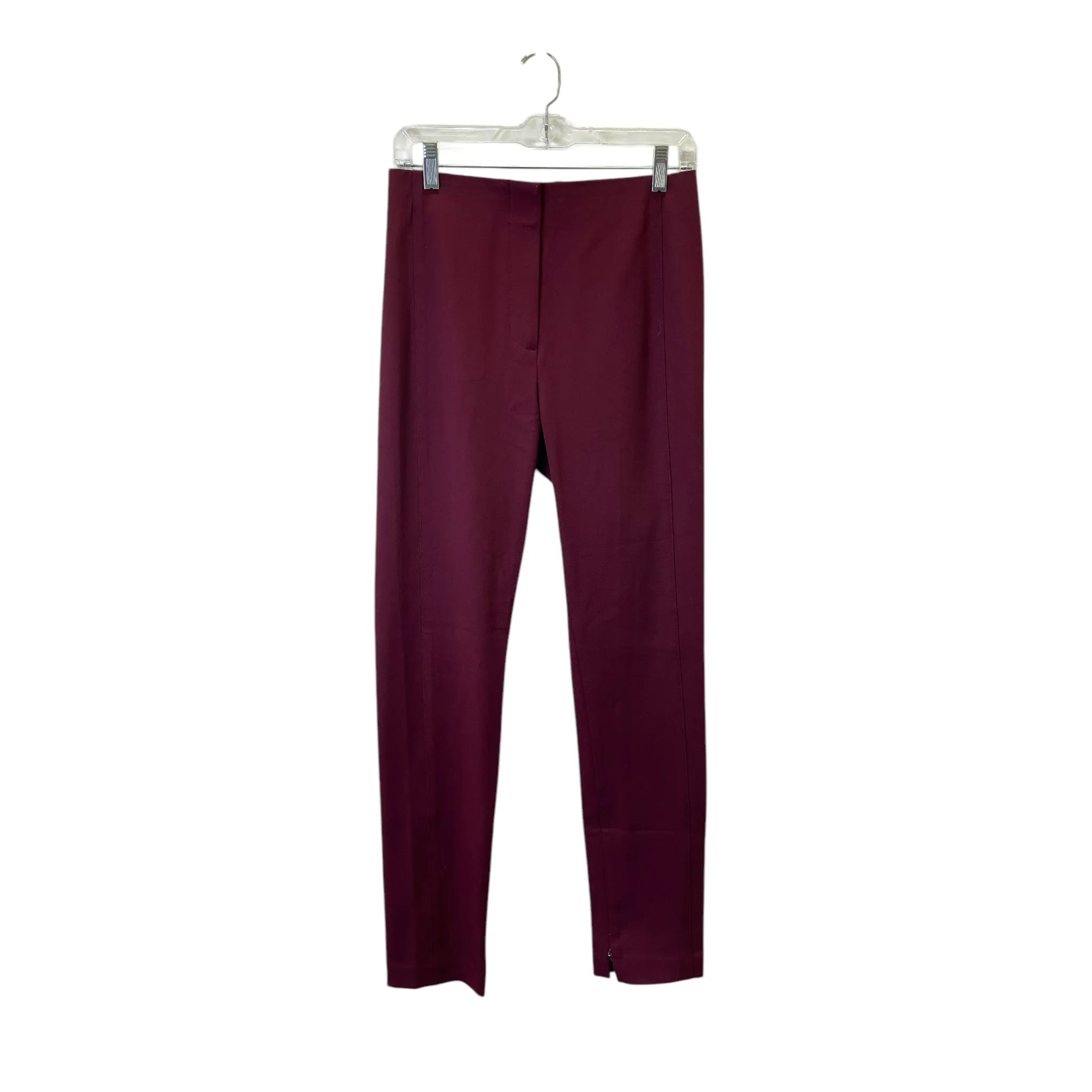 Pants Dress By Ann Taylor In Maroon, Size:4