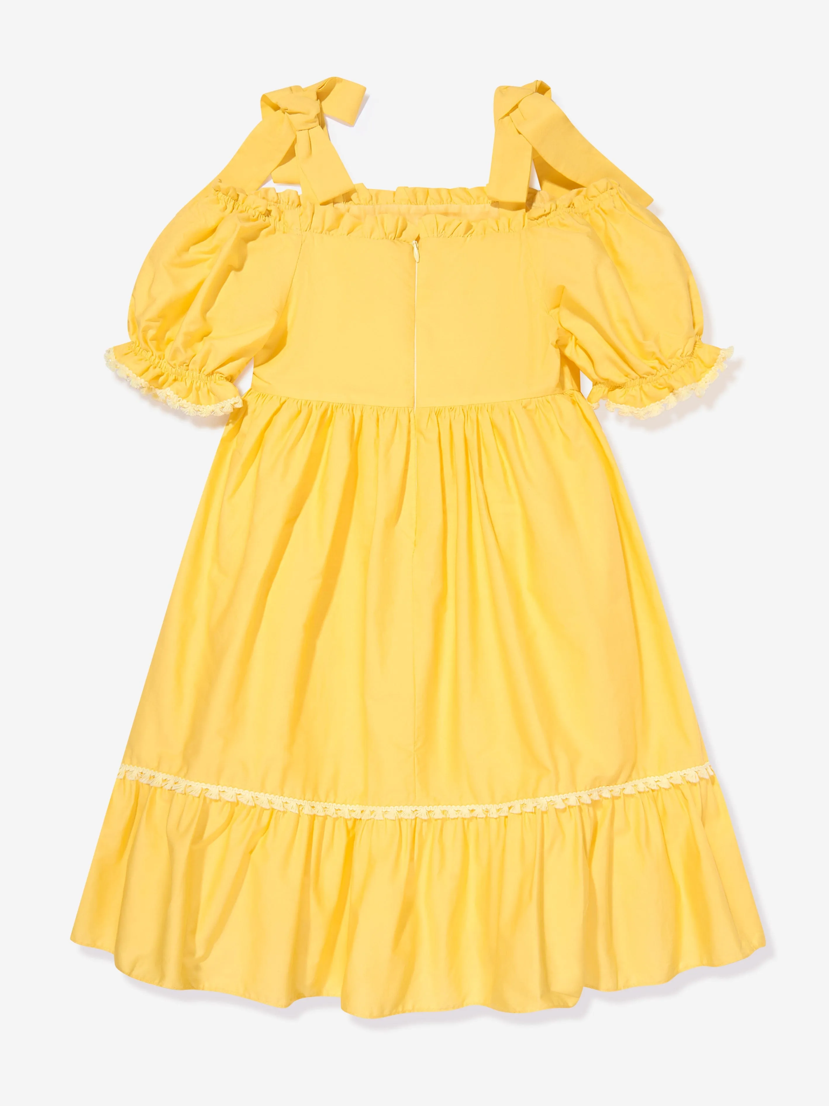 Patachou Girls Maxi Dress in Yellow