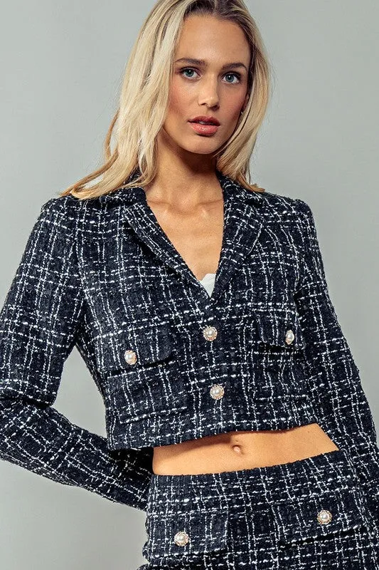 Plaid Enchantment Blazer