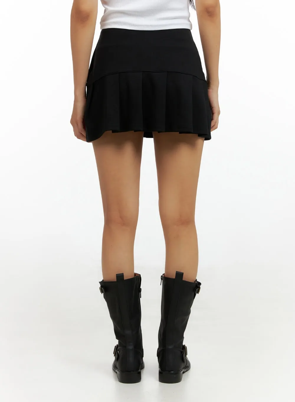 Pleated Mini Skirt IL419