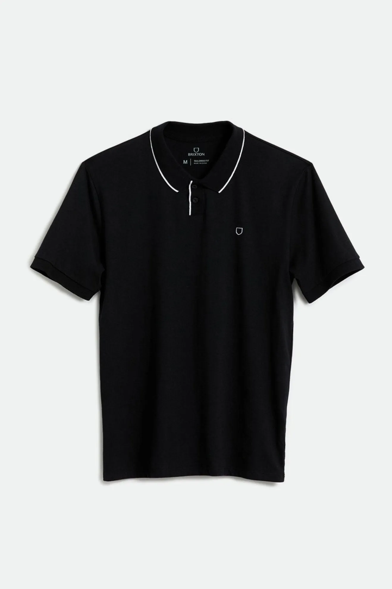 Proper S/S Polo Knit - Black