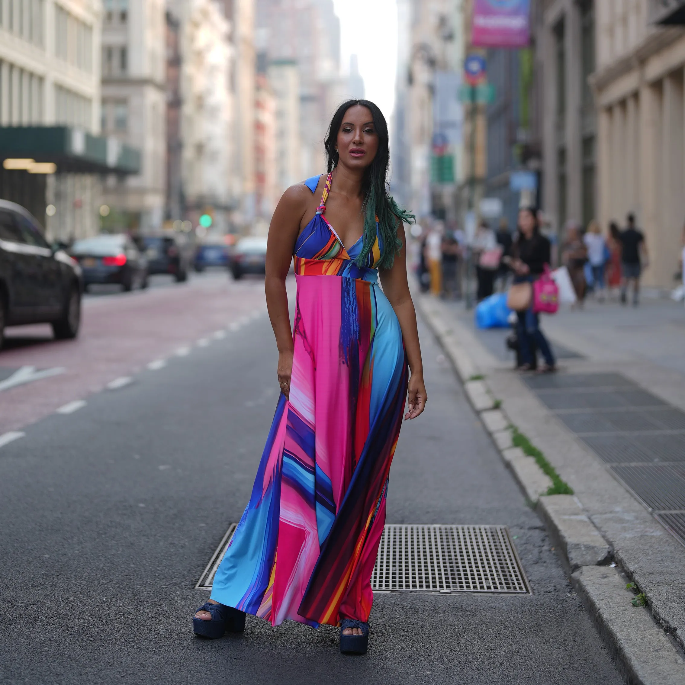 "Around the World" Zola Maxi Dress, Holi