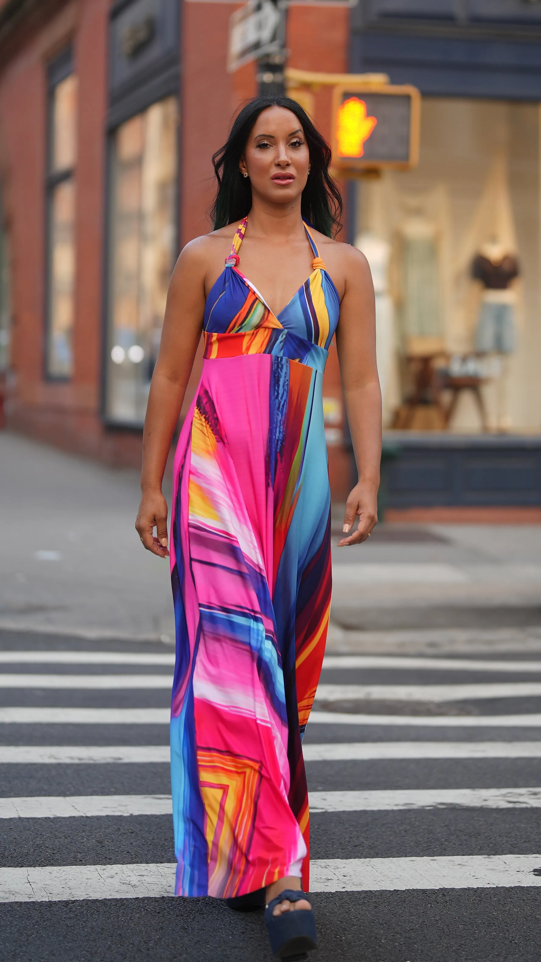 "Around the World" Zola Maxi Dress, Holi