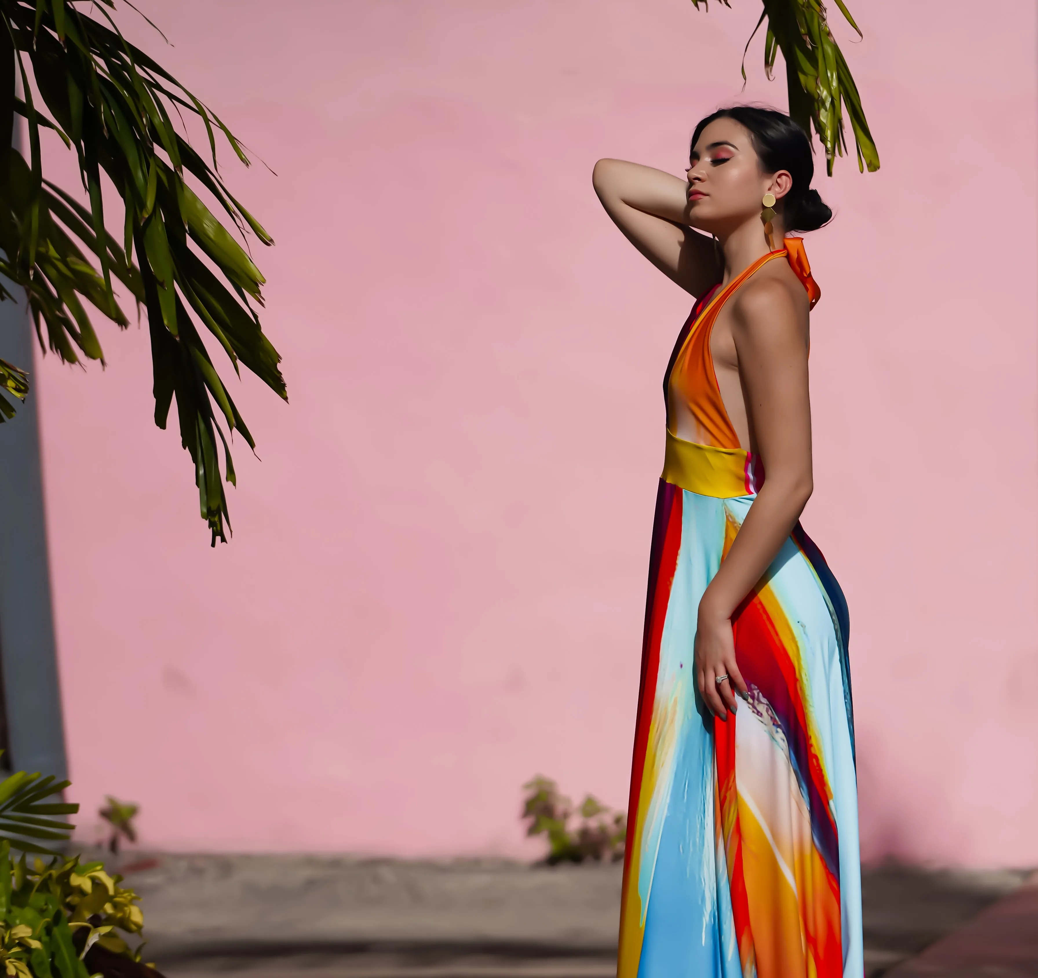 "Around the World" Zola Maxi Dress, Holi