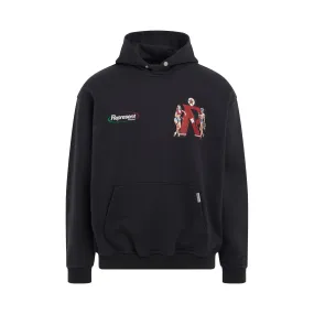 Represent Premium Hoodie in Off Black