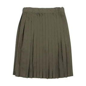 skirt pleated - taupe