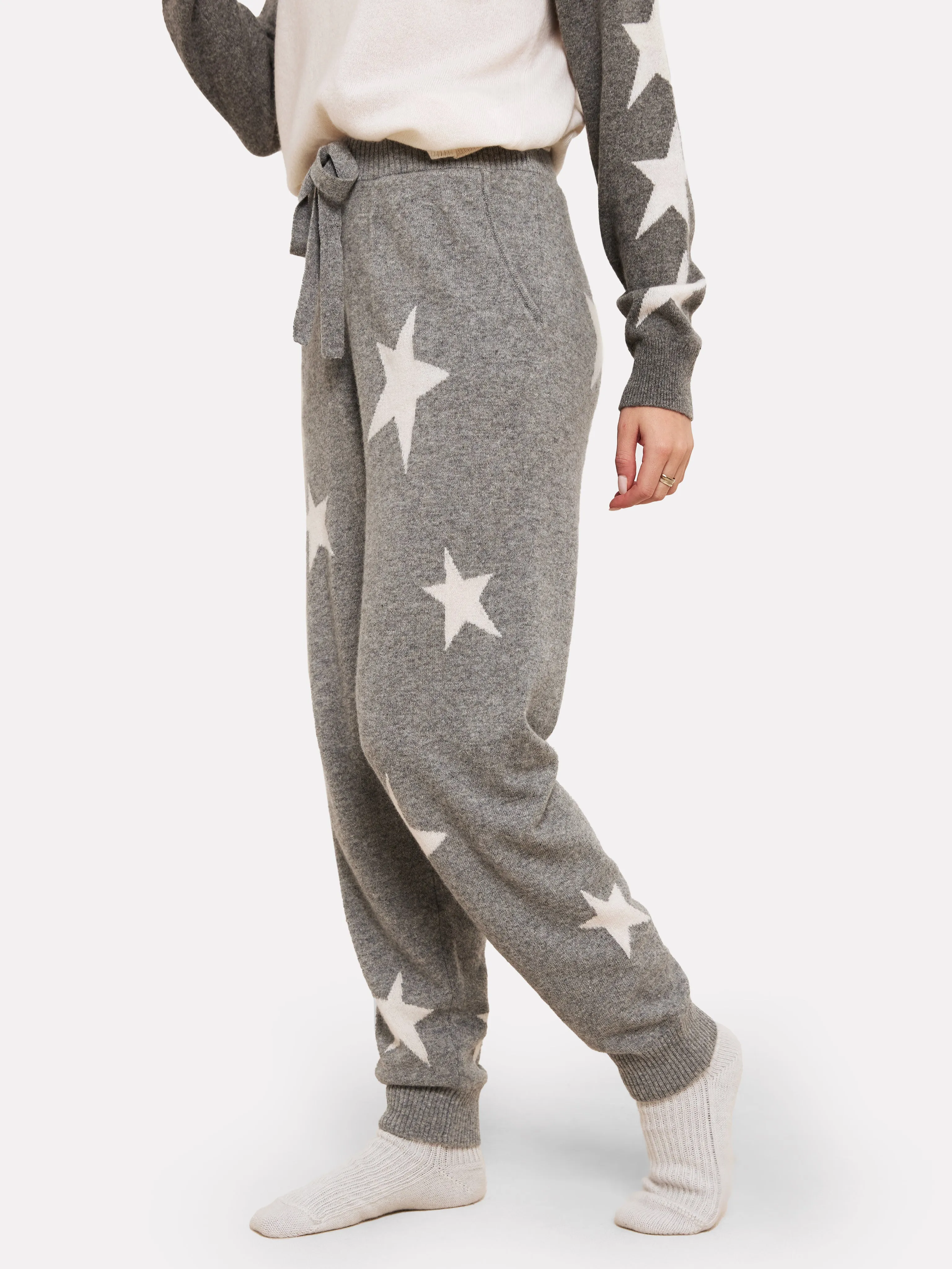 Sophie Star Cashmere Joggers