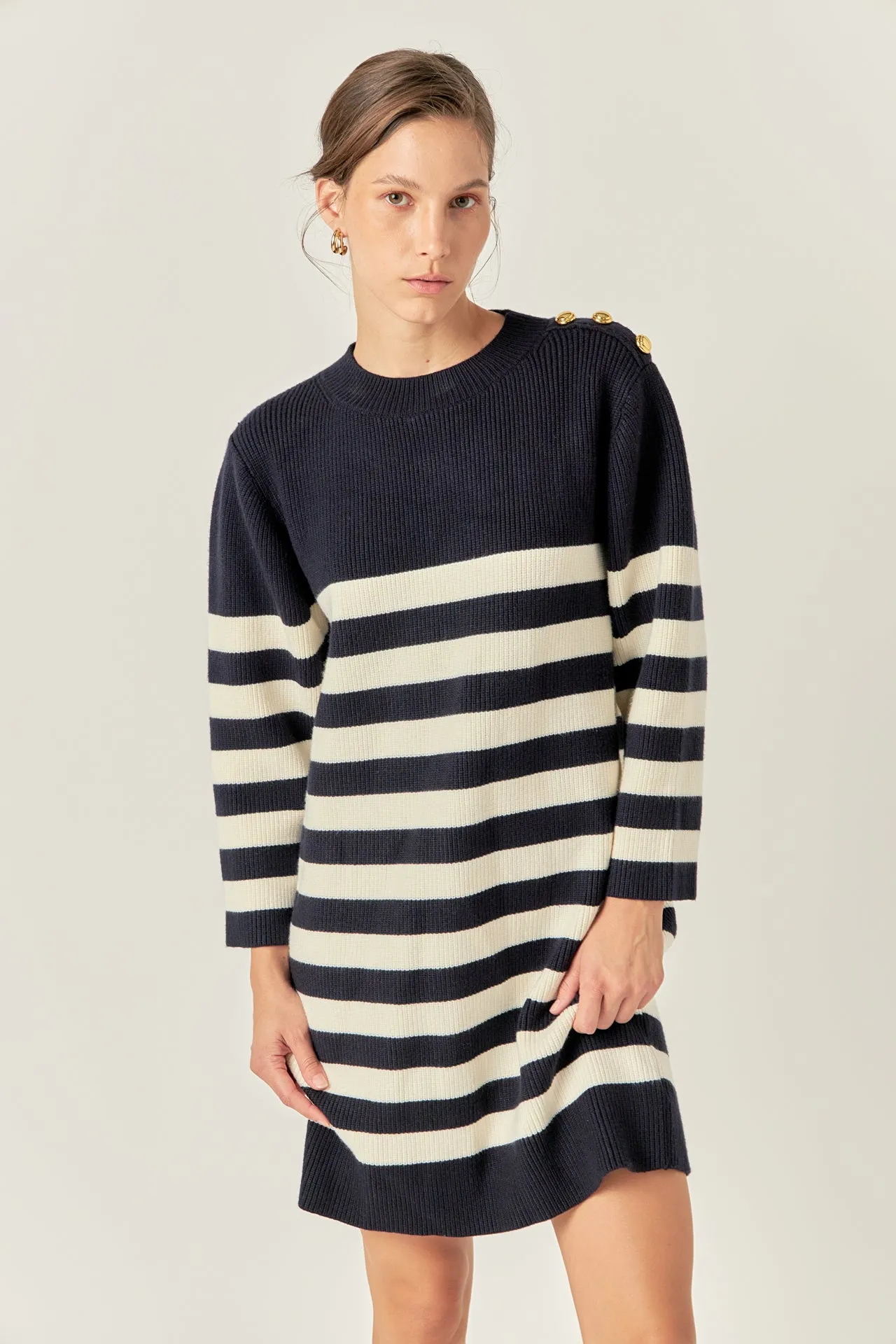 Stripe Knit Dress