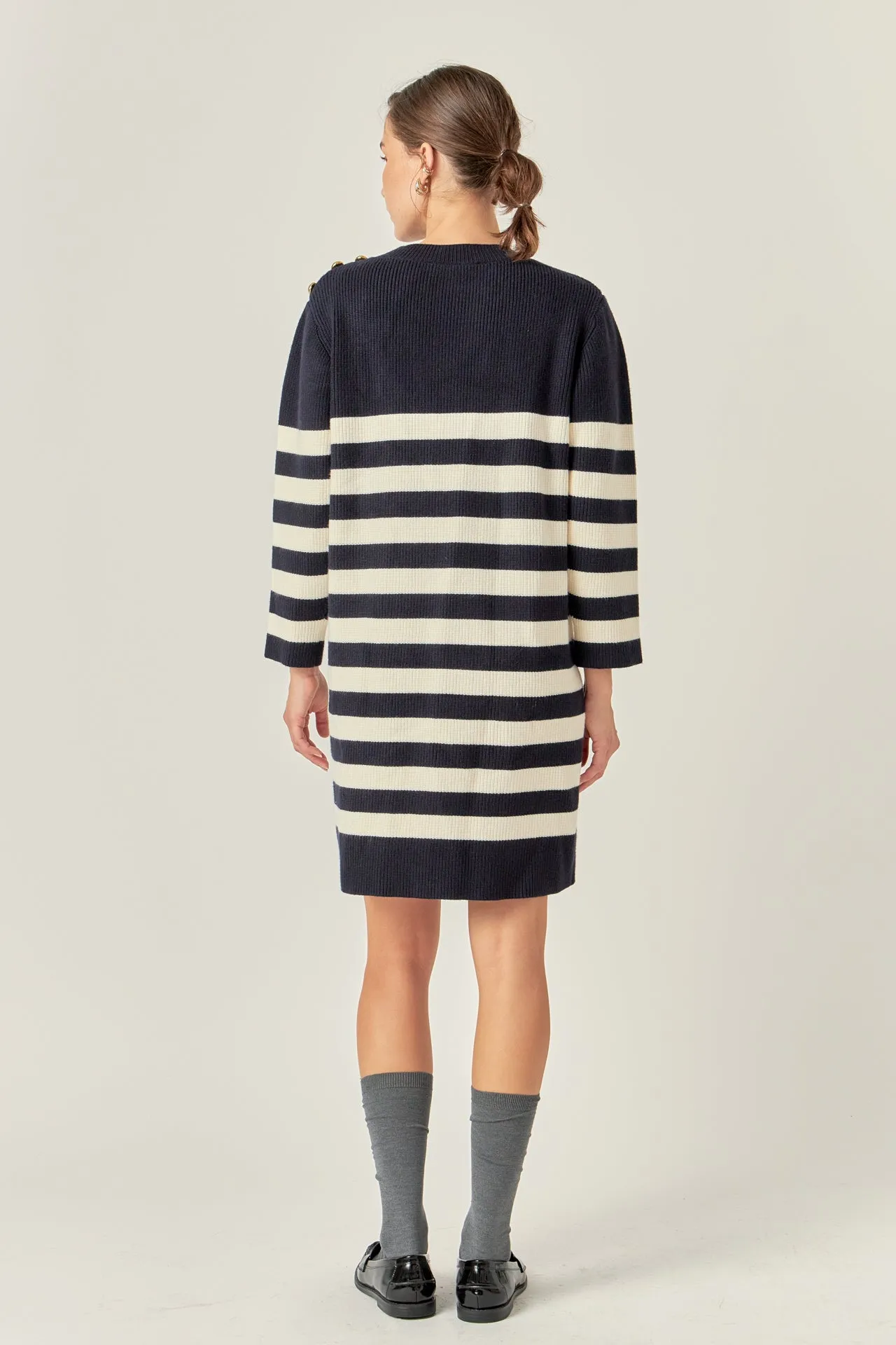 Stripe Knit Dress