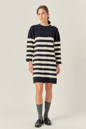 Stripe Knit Dress