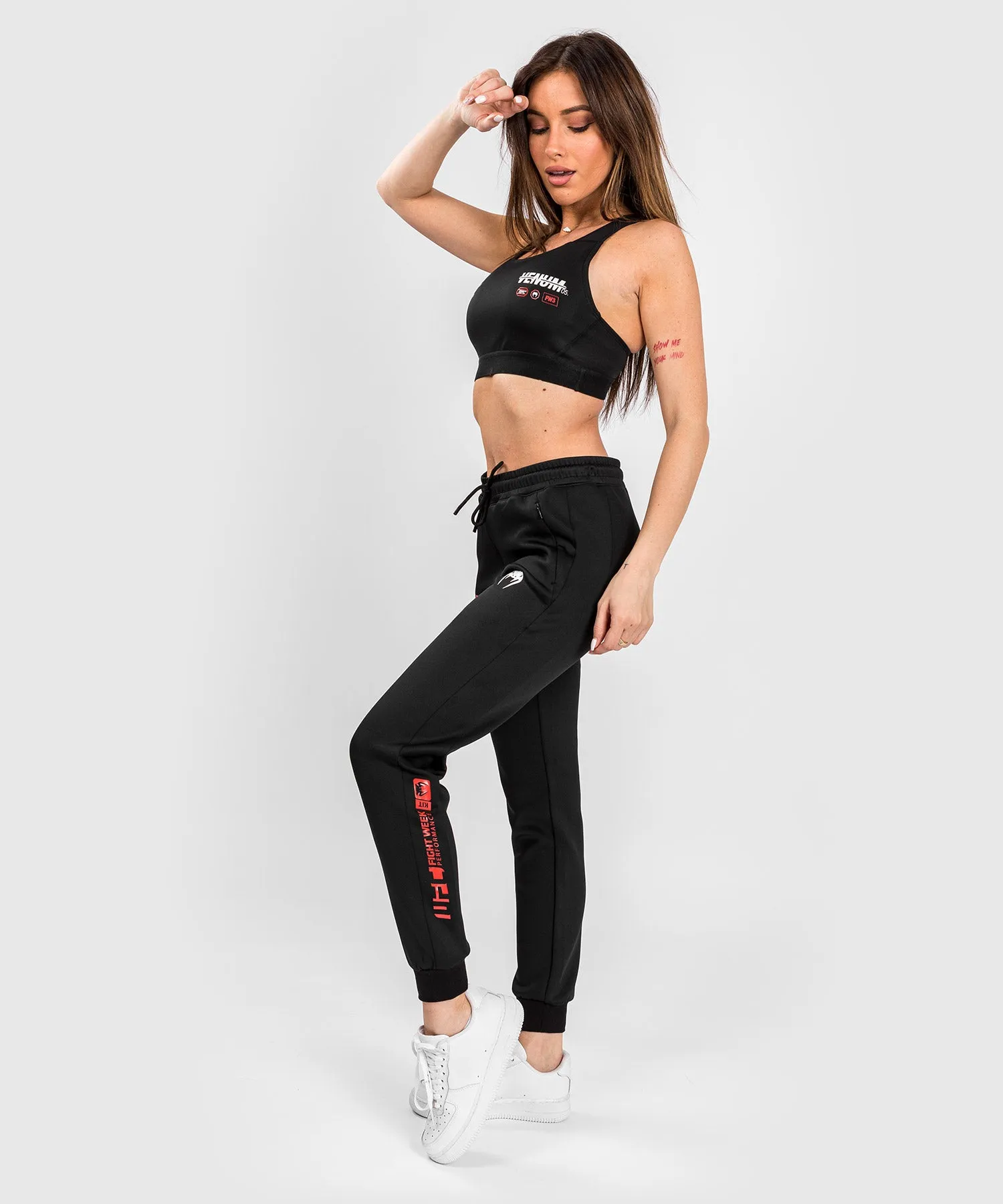 UFC Adrenaline by Venum Fight Week  Women’s Performance Jogging Pants - Black