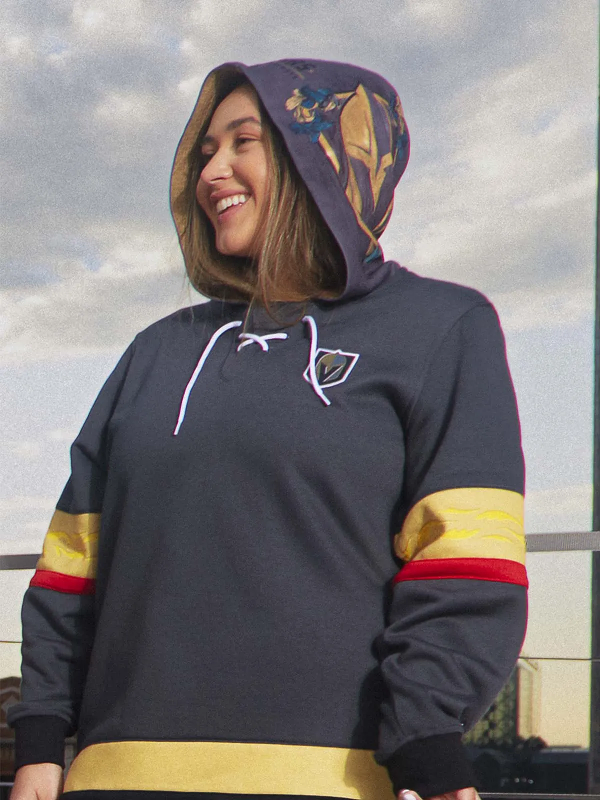 Vegas Golden Knights Lace-Up Hoodie