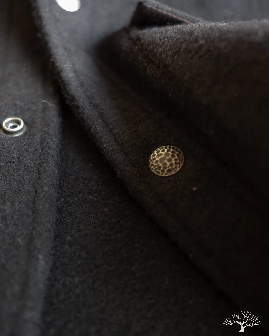 Welding Jacket - Black Melton Wool