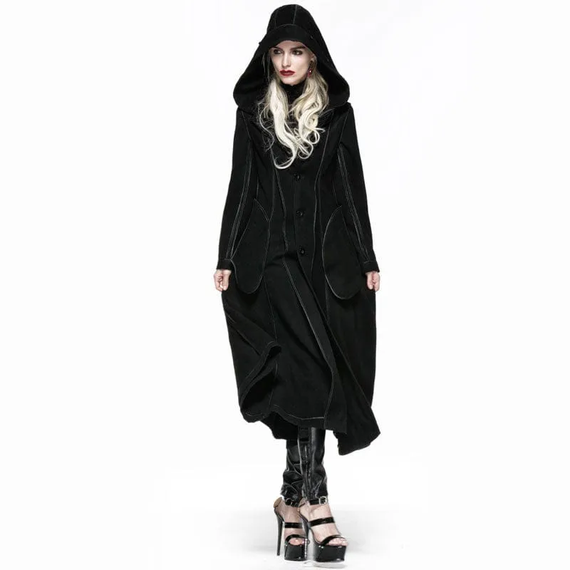 Women's Gothic Women's Hooded Overcoat