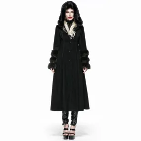 Women's Gothic Women's Hooded Overcoat