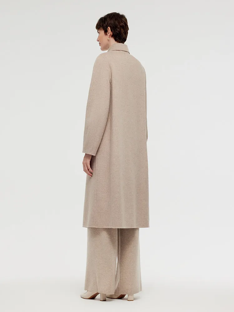 Wool Cashmere Women Overcoat