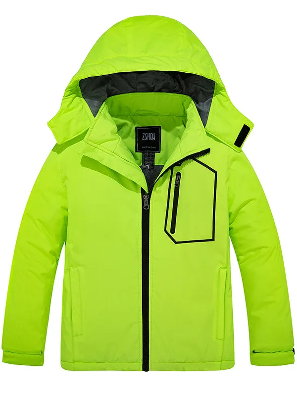 ZSHOW Boy's Waterproof Ski Jacket